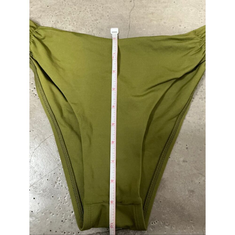 Monday Swimwear Bordeaux Bikini Set | Green in VERY VOLUPTUOUS - Picture 9 of 10